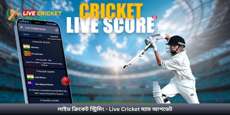 লাইভ ক্রিকেট স্ট্রিমিং - Live Cricket ম্যাচ আপডেট