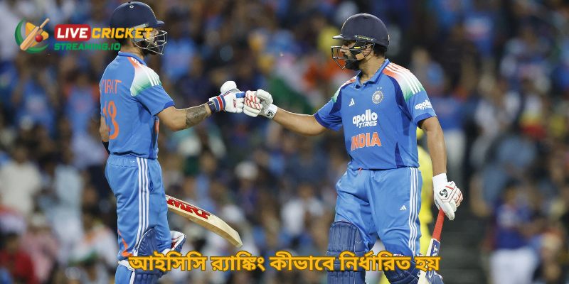 আইসিসি র‍্যাঙ্কিং কীভাবে নির্ধারিত হয়